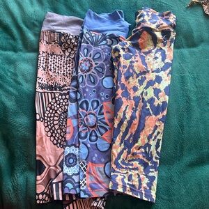 Old School LALA Hot Yoga Capri